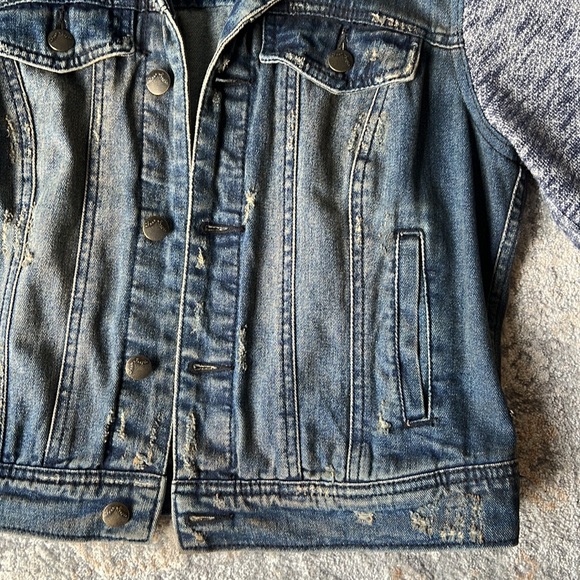 Free People Denim Jacket XS - Picture 8 of 9